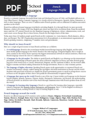 French Language Course At Langma French Language France