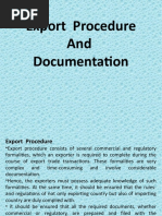 Export Procedure