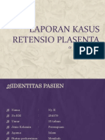 PPT Preskas Retensio Plasenta