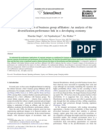 2007_Manohar Singh Et Al_Performance Impact of Business Group Affiliation an Analysis of the Dive