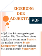 Steigerung Der Adjektive