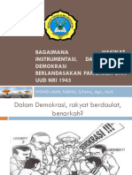 Demokrasi Pancasila dan UUD 1945