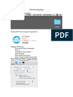 FTP Server App Setup