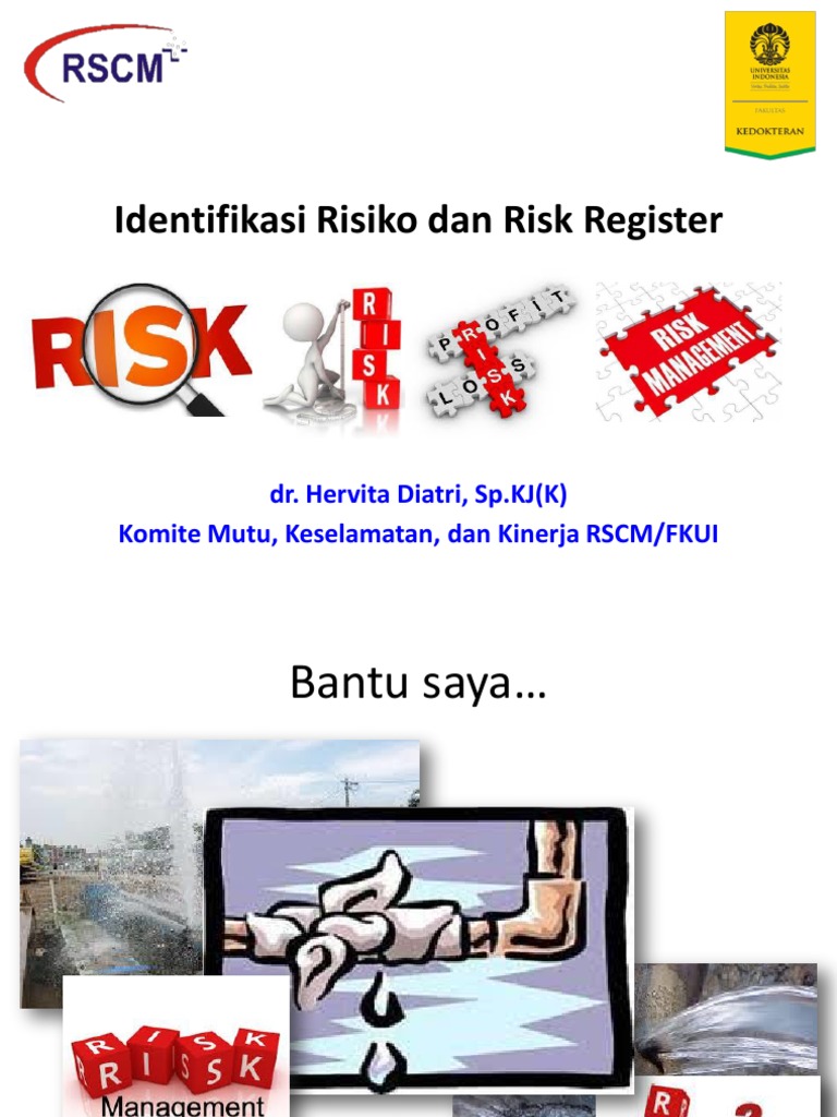 Panduan Penyusunan Risk Register Rumah Sakit | PDF
