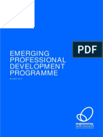 Emerging Professional Development Programme 2018