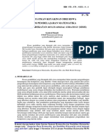 P - 78 Menguatkan Keyakinan Diri Siswa Dalam Pembelajaran Matematika Melalui Pendekatan Multi-Modal Strategy (MMS)