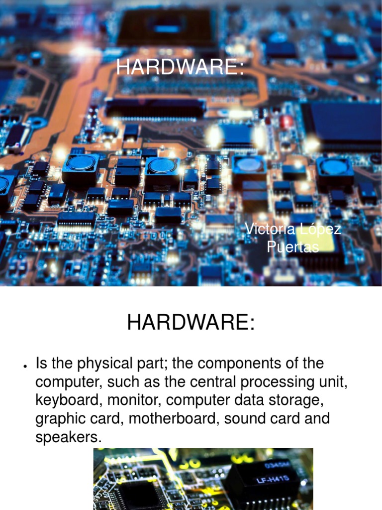 Harware Victoriiaa | PDF | Computer Hardware | Input/Output