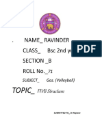 Name - Ravinder CLASS - BSC 2nd Year Section - B ROLL No.