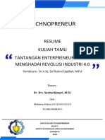 Technopreneur Resume 03311540000037