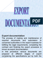  Export Docmnts