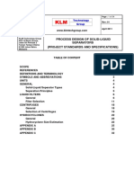 PROJECT STANDARDS AND SPECIFICATIONS Solid Liquid Separator Systems Rev01 PDF