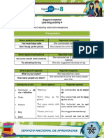 Support Material Learning Activity 4: Presentation