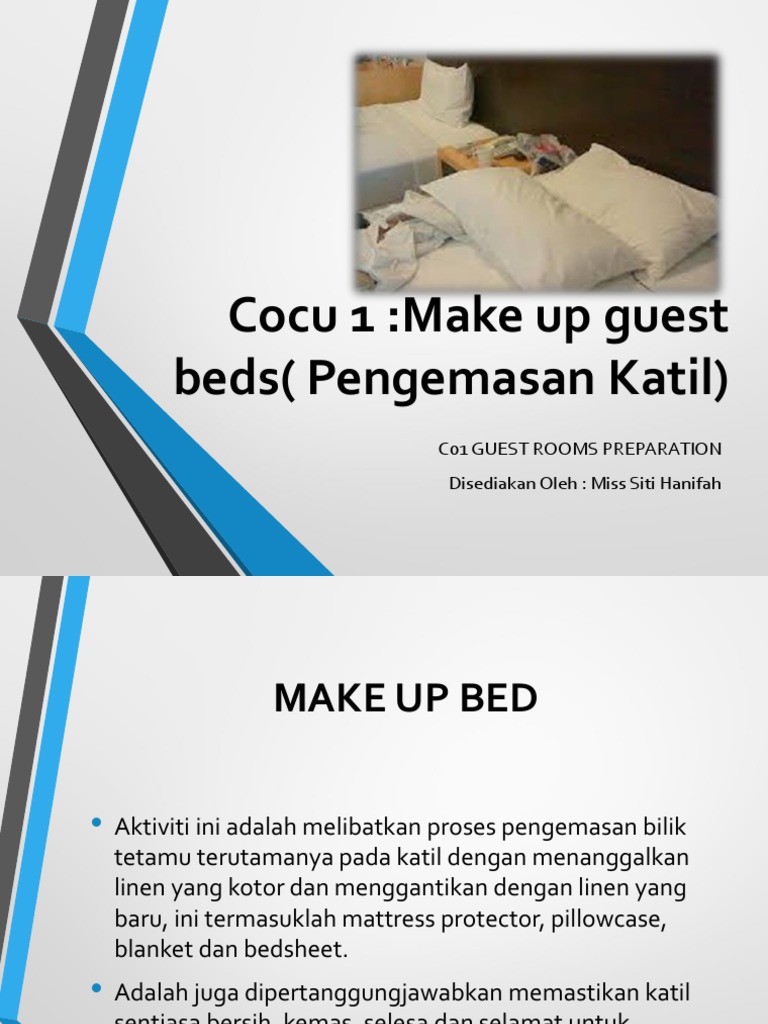 Bed Making Pdf