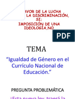 Diapositiva Ideología de Género Perú 2019