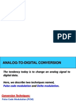 Analog To Digital Conversion