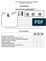 Autoavaliação - Jogo Interdisciplinar