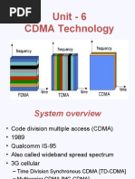 Unit 6 CDMA Technology