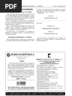 Estabelecimentos Alimentares - Legislacao Portuguesa - 2001/05 - Dec Rect nº 13 C - QUALI.PT