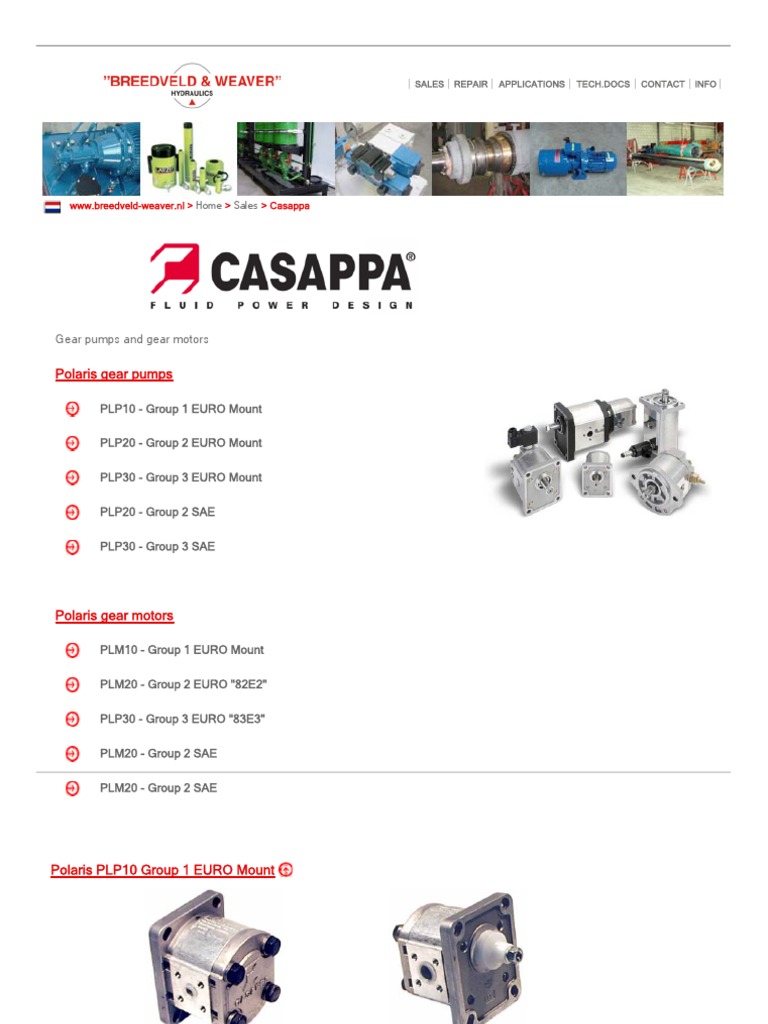 CASAPPA | PDF | Pump | Turbomachinery