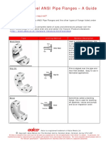 Stainless Steel ANSI Pipe Flanges