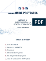 Gestión de Proyectos - Módulo 1