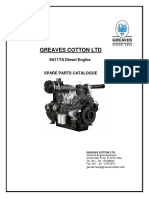 Greaves Cotton 6G11TA Diesel Engine Spare Parts Catalogue