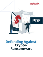 Defending Agains CryptoRamsonWare