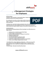 Fatigue Management Strategies For Employees