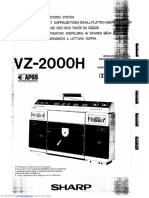 Sharp VZ2000h PDF