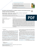 Luiz-Prevalence and Transmission of Antibiotic Resistance and Microbiota Betweenhumans and Water Environments PDF