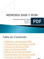 Diapositivas RAM Y ROM
