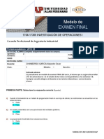 Nuevo Formato de Modelo de Examen Final