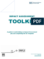 UK - Impact Assessment Toolkit - 2011 PDF