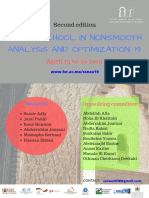 Spring School in Nonsmooth Analysis and Optimization '19