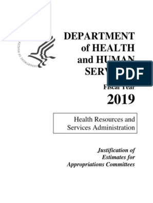 FY 2019 Budget Prioritizes Direct Health Services and Workforce Development  to Improve Access to Care | PDF | Maternal Health | Health Equity