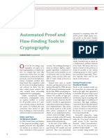 Automated Proof and Flaw-Finding Tools in Cryptography: Crypto Corner