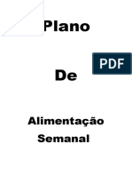 Plano de Alimentação