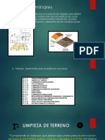 Trabajos preliminares de obra civil (m2