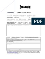 Zelio Application Sheet