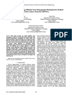 A Cluster Based Energy Efficient Trust Management Mechanism For MSWSN