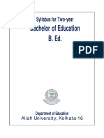 B. Ed. Syllabus 2015 - 2-3 PDF