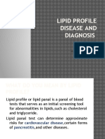 Lipid Profile Disease and Diagnosis