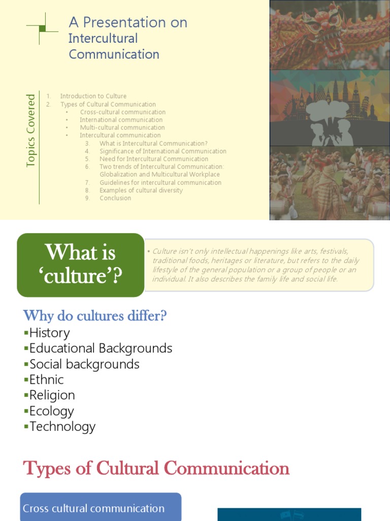 Intercultural Communication Essentials | PDF | Cross Cultural ...