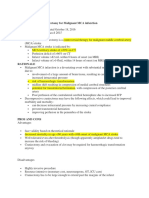 Decompressive Hemicraniectomy For Malignant MCA Infarction