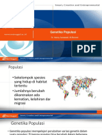 Genetika Populasi Pertemuan Ke 13