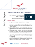 Cyber Attack On The Qatar News Agency Fake News Cyber War and An Attack On International Norms of Sovereignty 1