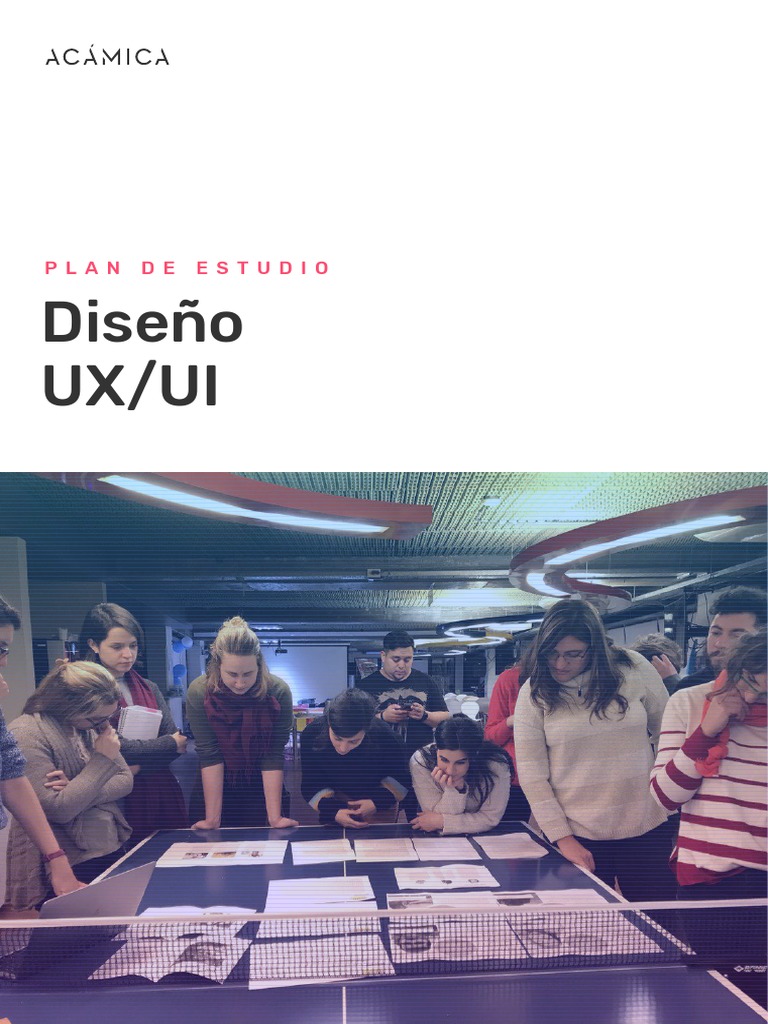 Plan de Estudios - Diseño UX - UI PDF | PDF | Diseño | Science