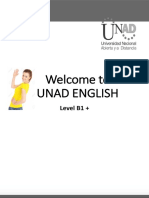 English UNAD Level B1+