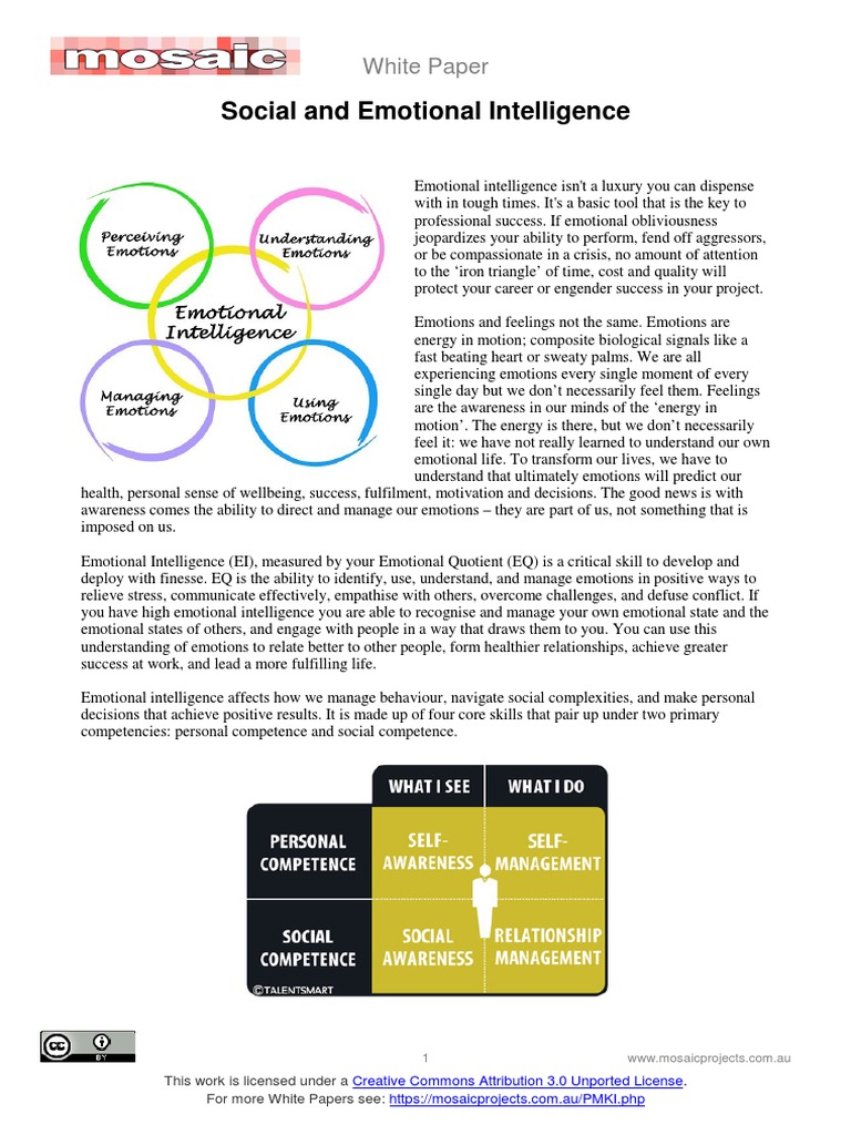 Understanding Social Intelligence | PDF | Emotional Intelligence | Emotions