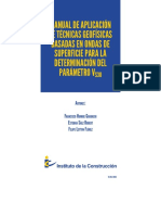 MANUAL DE APLICACIÓN  DE TÉCNICAS GEOFÍSICAS  BASADAS EN ONDAS DE  SUPERFICIE PARA LA  DETERMINACIÓN DEL  PARÁMETRO VS30